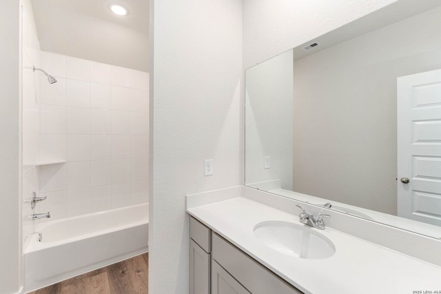 Furnished interior view inside a new home in Katzer Ranch, Converse (Image 5).