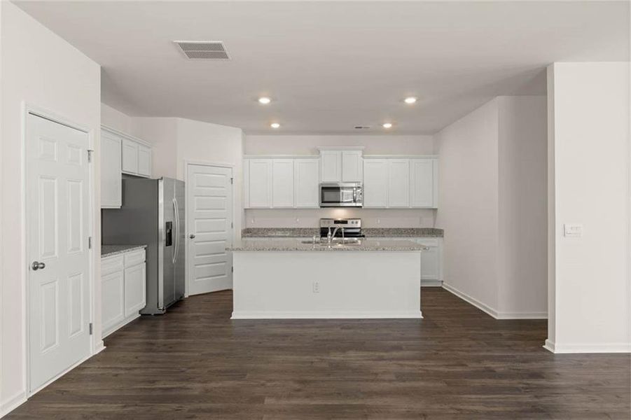 Furnished interior view inside a new home in Shoal Creek, Hampton (Image 7).