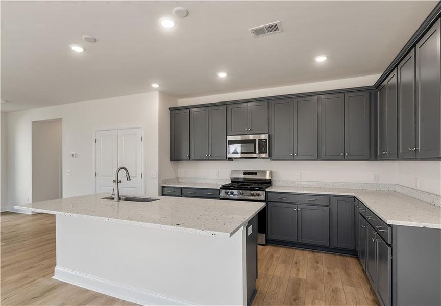 Furnished interior view inside a new home in Villas at Dawsonville, Dawsonville (Image 10).