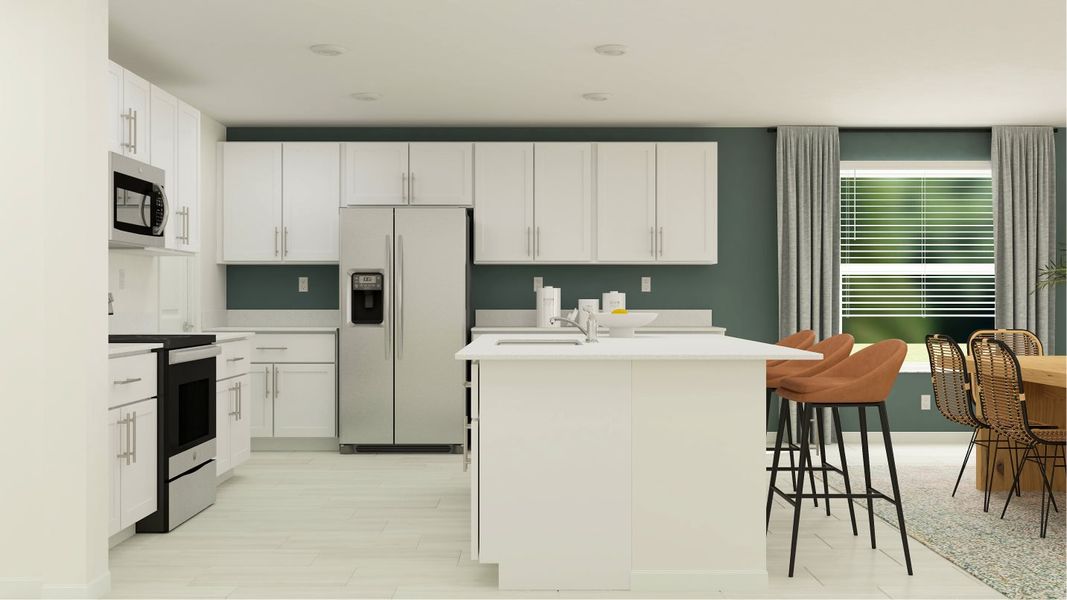 Phoenix plan kitchen