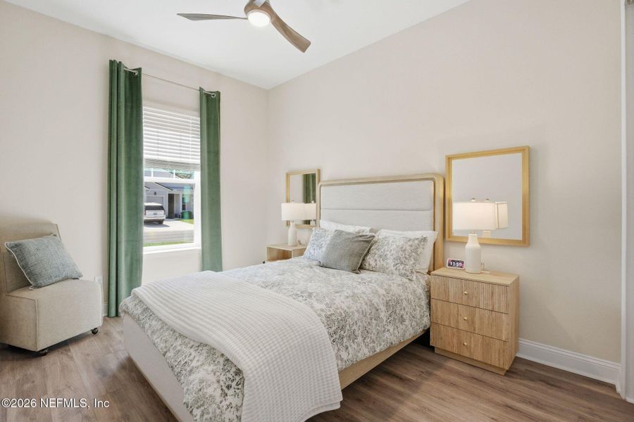 Furnished interior view inside a new home in RiverTown, St. Johns (Image 37).