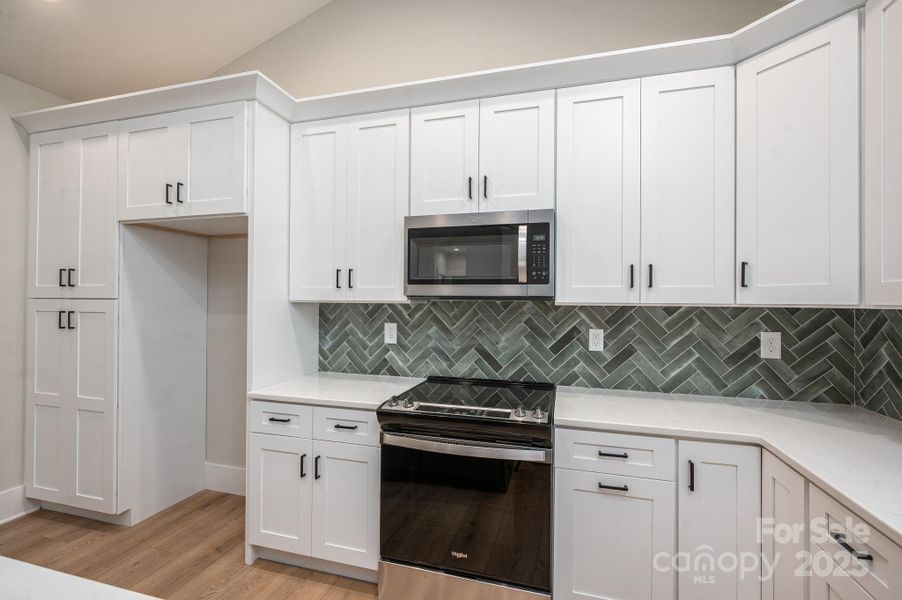 Furnished interior view inside a new home in , Newton (Image 12).