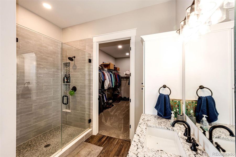 Furnished interior view inside a new home in , Peyton (Image 27).