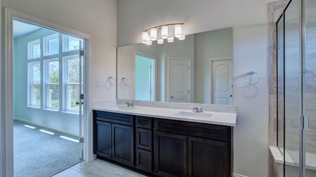 Furnished interior view inside a new home in The Crossvine, Schertz (Image 16). Furnished interior view inside a new home in The Crossvine, Schertz (Image 16).