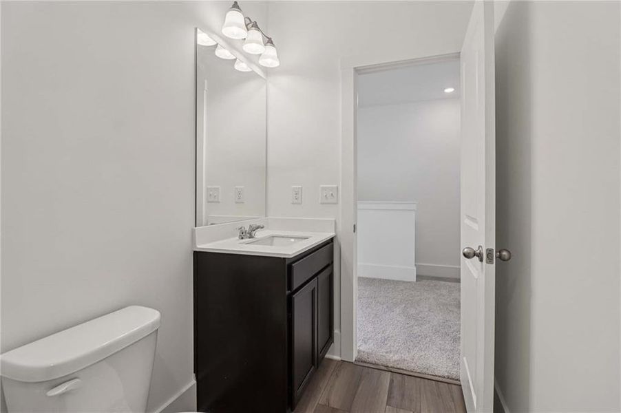 Furnished interior view inside a new home in Park Vue, Atlanta (Image 11). Furnished interior view inside a new home in Park Vue, Atlanta (Image 11).