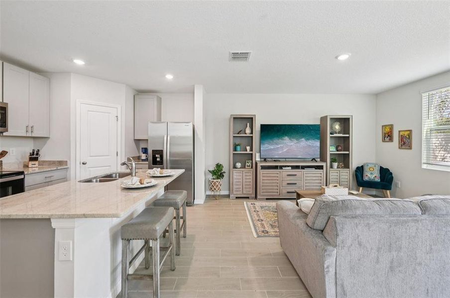 Furnished interior view inside a new home in , Nokomis (Image 15).