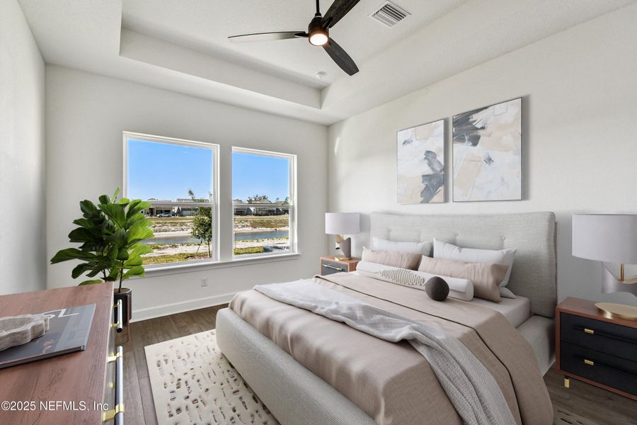 Furnished interior view inside a new home in Seven Pines 50' Front Entry, Jacksonville (Image 6).