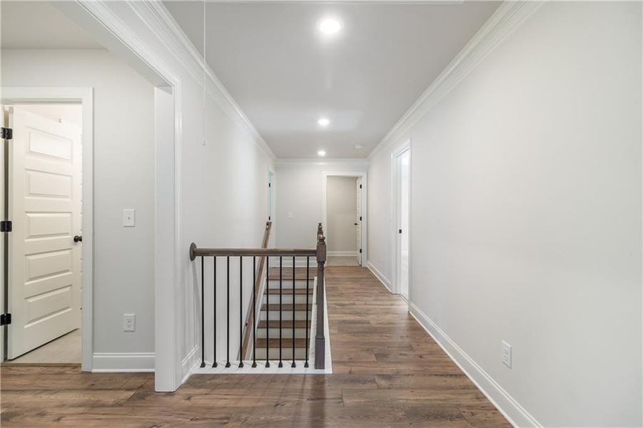 Spacious, unfurnished interior of a new home in Red Oak Ridge, Loganville (Image 27). Spacious, unfurnished interior of a new home in Red Oak Ridge, Loganville (Image 27).