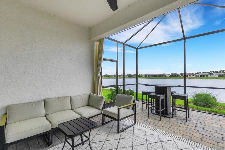 Exterior details and patio area of a home in , Nokomis (Image 31).
