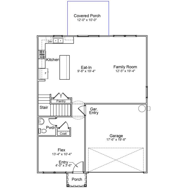 2D floor plan layout of this home in Golden Ridge, Youngsville, NC (Image 1). 2D floor plan layout of this home in Golden Ridge, Youngsville, NC (Image 1).