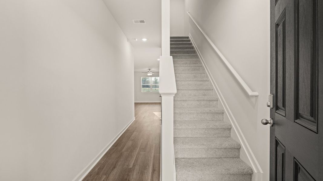 Spacious, unfurnished interior of a new home in Laurel Park Townhomes, Hephzibah (Image 15). Spacious, unfurnished interior of a new home in Laurel Park Townhomes, Hephzibah (Image 15).