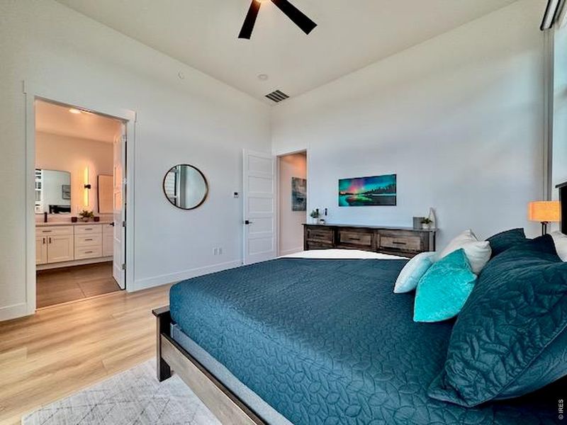 Furnished interior view inside a new home in , Superior (Image 36).