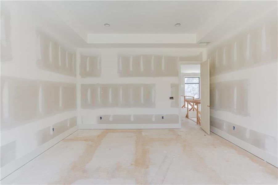 In-progress construction of a new home in , Sugar Hill, GA (Image 22).