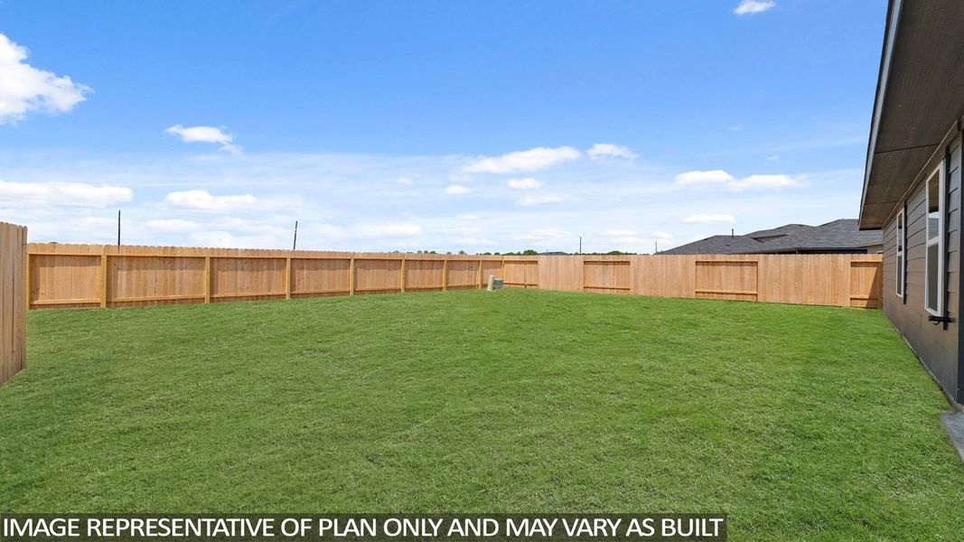 Representative exterior details of a home built from the Lakeway by D.R. Horton in Granger Pines, Conroe (Image 3).