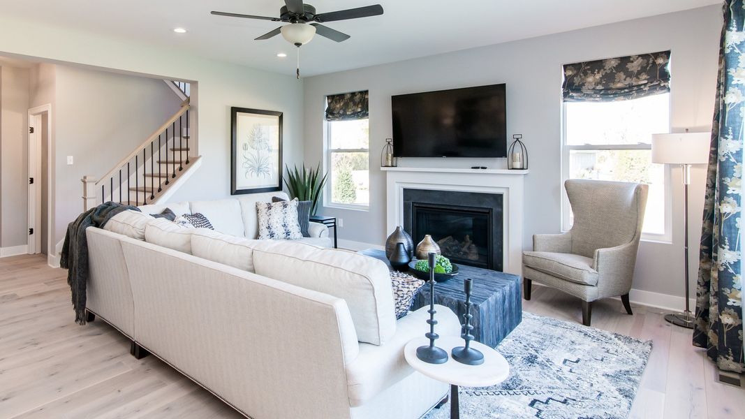 Representative furnished interior of a home built from the The Chesterfield by Norfolk Homes in Valleys, Jackson (Image 21).