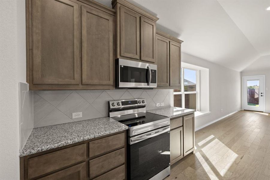 Furnished interior view inside a new home in Summer Crest, Fort Worth (Image 8).
