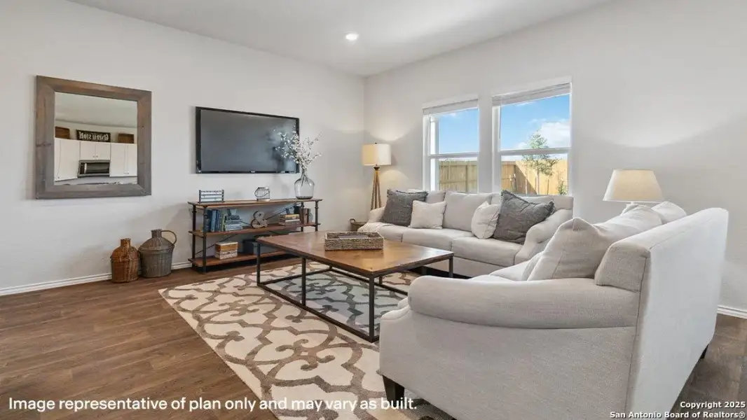 Furnished interior view inside a new home in , San Antonio (Image 9).
