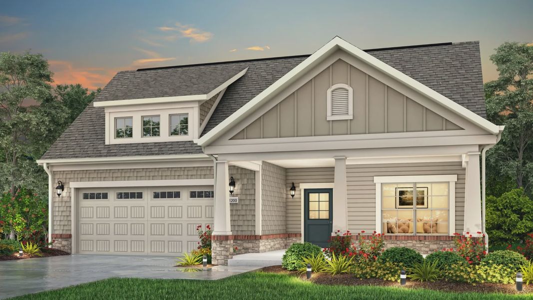 Representative exterior photo of a completed home built from the Promenade III by Epcon Communities in Courtyards by Carrell, Ocean Isle Beach, NC (Image 1). Representative exterior photo of a completed home built from the Promenade III by Epcon Communities in Courtyards by Carrell, Ocean Isle Beach, NC (Image 1).