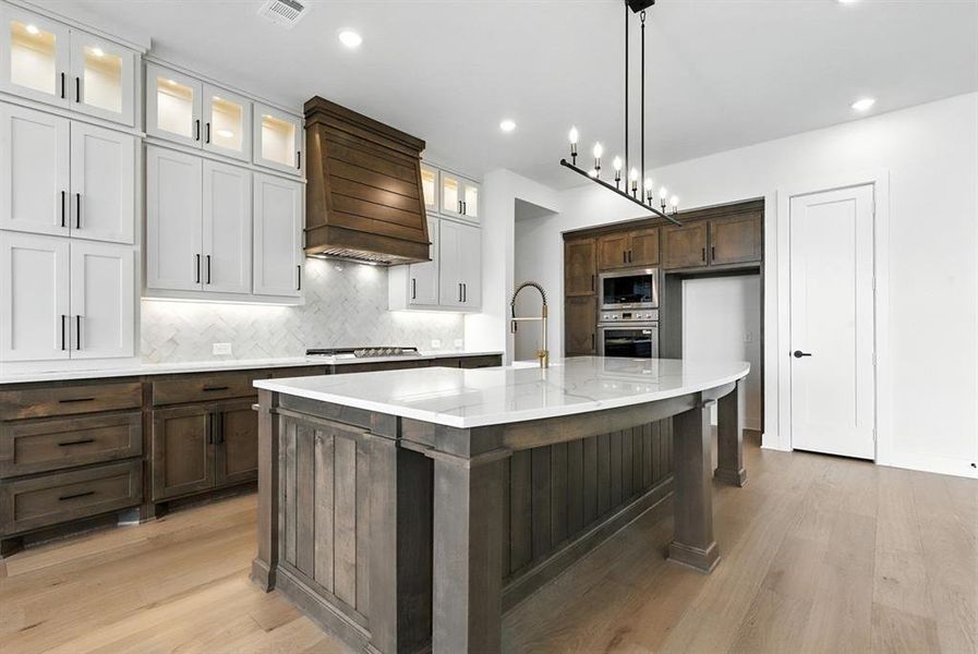 Furnished interior view inside a new home in Walsh: 60ft. lots, Aledo (Image 7). Furnished interior view inside a new home in Walsh: 60ft. lots, Aledo (Image 7).