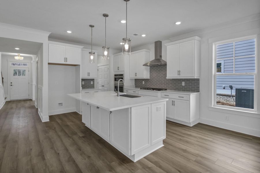 Furnished interior view inside a new home in Clubside Reserve at Summerlake, Lexington (Image 7).