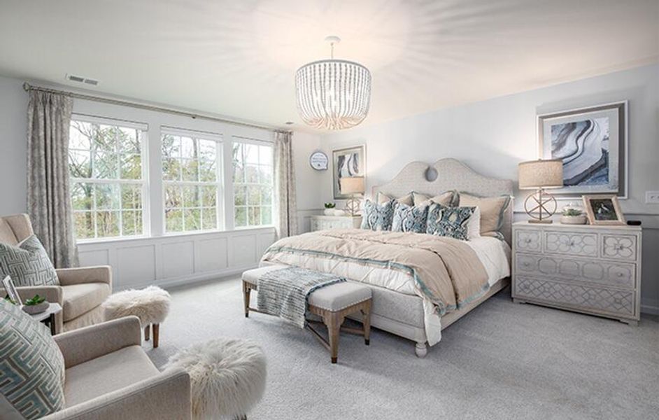 Furnished interior view inside a new home in Cypress Preserve, Moncks Corner (Image 9).