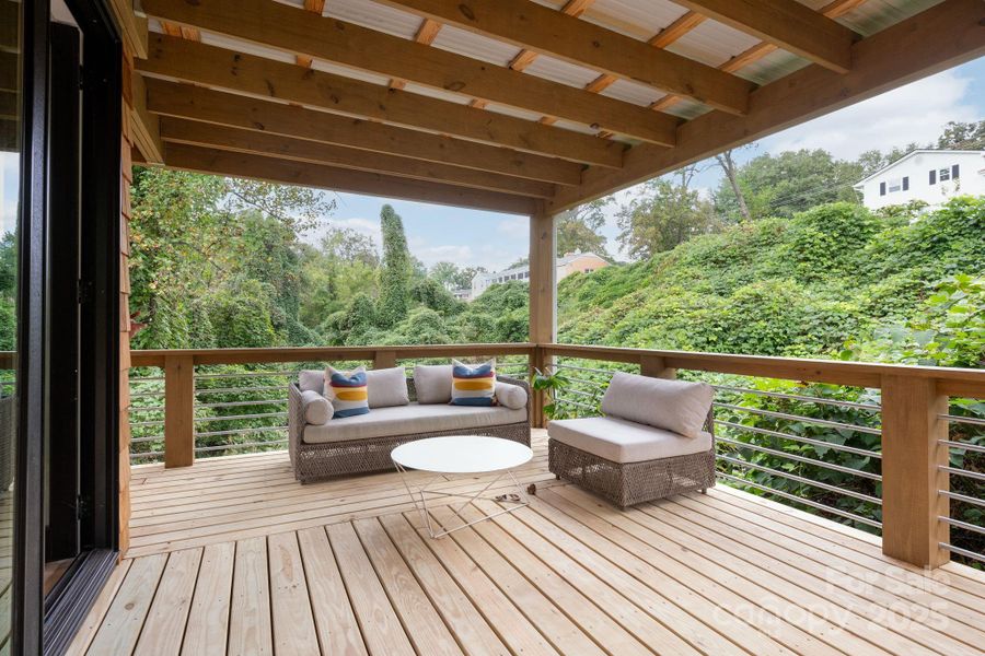 Large Covered Deck Large Covered Deck