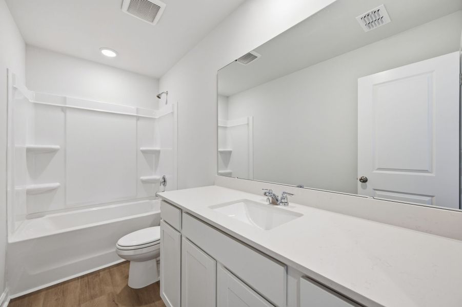 Furnished interior view inside a new home in Grand Arbor, Blythewood (Image 8). Furnished interior view inside a new home in Grand Arbor, Blythewood (Image 8).