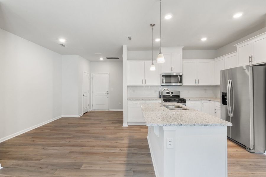 Furnished interior view inside a new home in Flemingfield, Greensboro (Image 11).