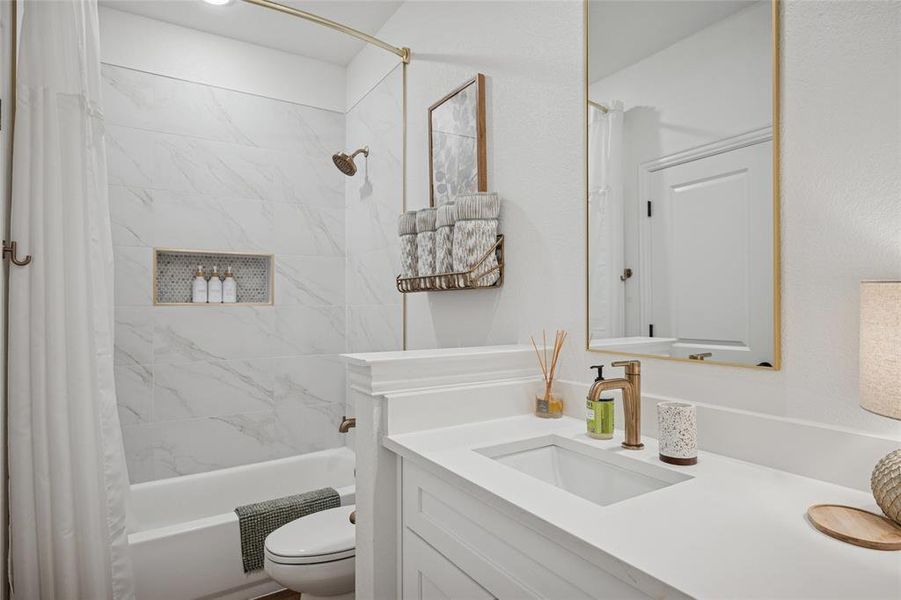 Furnished interior view inside a new home in , Arlington (Image 16).