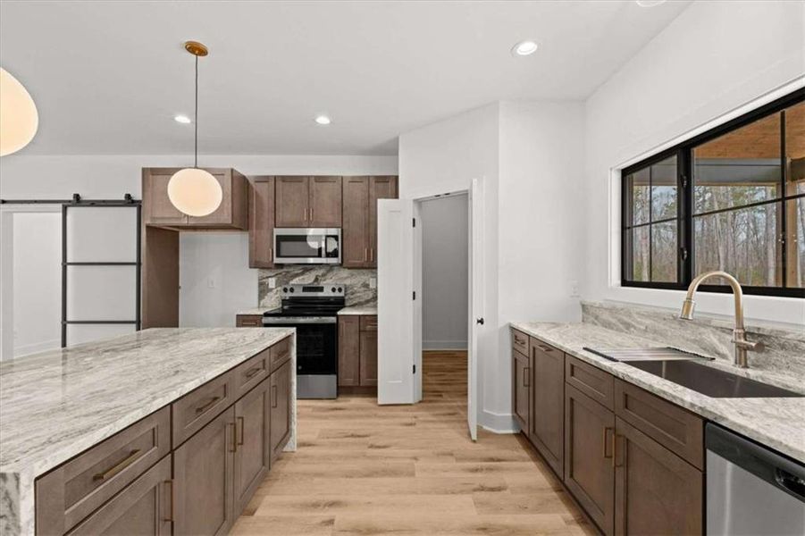 Furnished interior view inside a new home in , Waco (Image 16).
