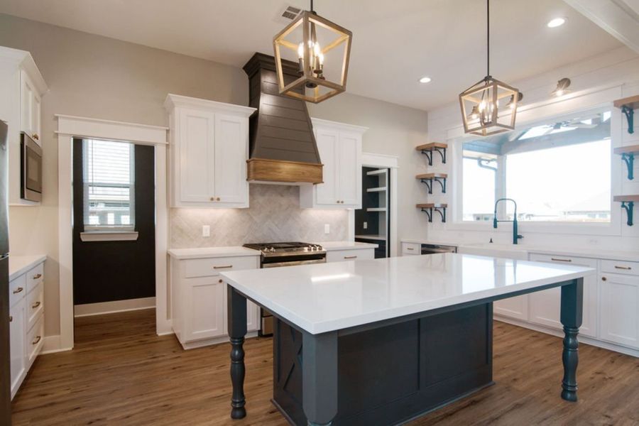 Representative furnished interior of a home built from the The Landry by Reece Homes in Pebble Creek, College Station (Image 5).