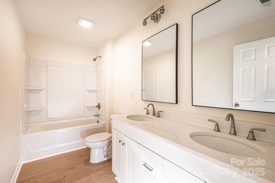 Furnished interior view inside a new home in , Hickory (Image 6).