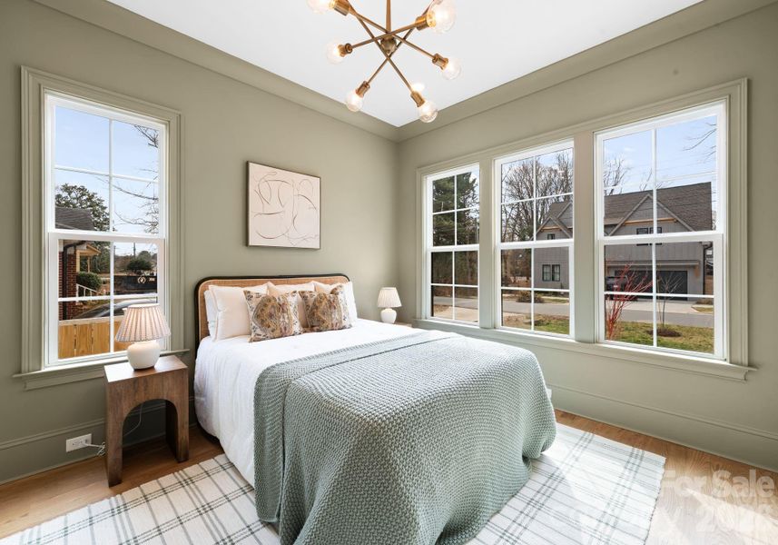 Furnished interior view inside a new home in , Charlotte (Image 33).