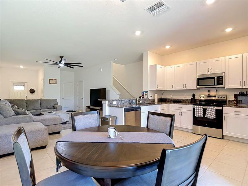 Furnished interior view inside a new home in , San Antonio (Image 34). Furnished interior view inside a new home in , San Antonio (Image 34).