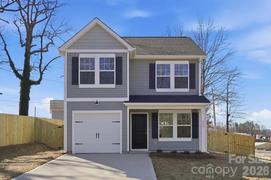 Front exterior of a new home in , Statesville, NC, highlighting curb appeal (Image 1). Front exterior of a new home in , Statesville, NC, highlighting curb appeal (Image 1).