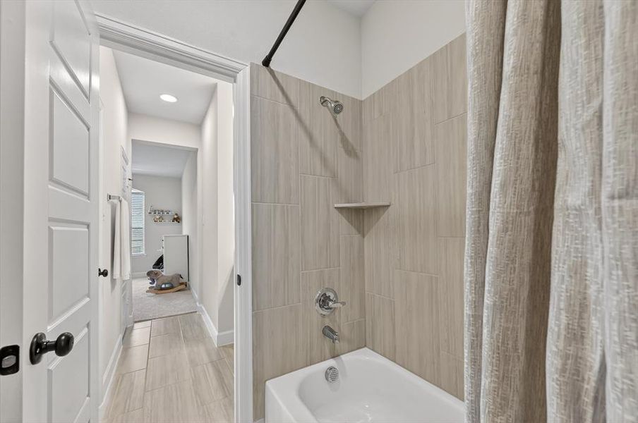 Furnished interior view inside a new home in The Parks at Wilson Creek, Celina (Image 35).