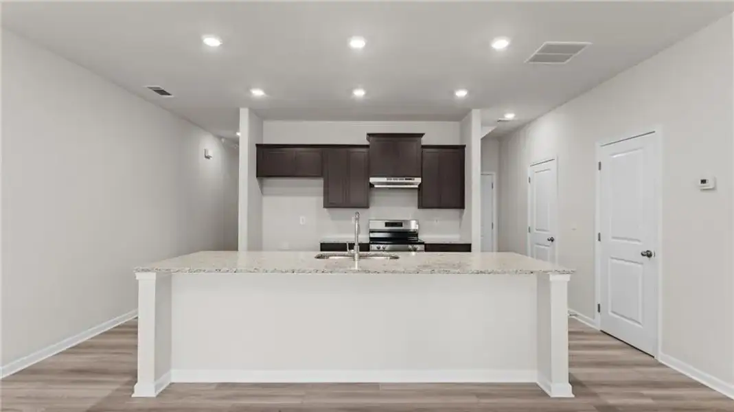 Furnished interior view inside a new home in Owen Preserve, Canton (Image 5).