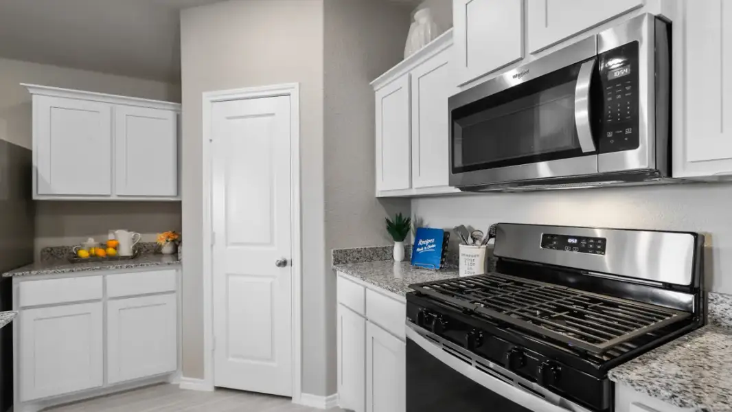Furnished interior view inside a new home in Rosewood at Beltmill, Fort Worth (Image 9).