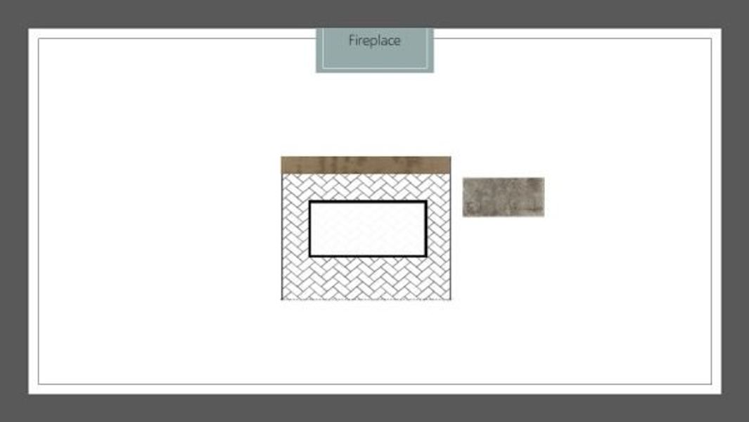 Sample of building materials used in homes in Rio Vista at Kelly Ranch, Aledo (Image 27).