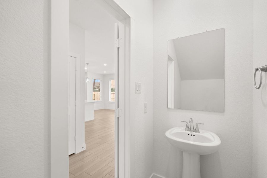 Furnished interior view inside a new home in Elyson, Katy (Image 8).