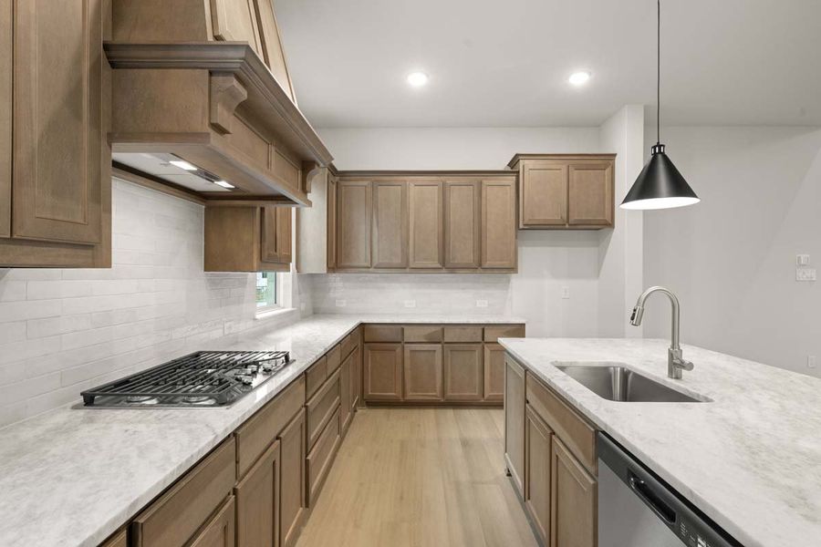 Furnished interior view inside a new home in Timberbrook, Justin (Image 8).