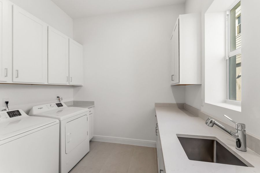 Representative furnished interior of a home built from the Barberton by Mattamy Homes in Newfield, Palm City (Image 11).