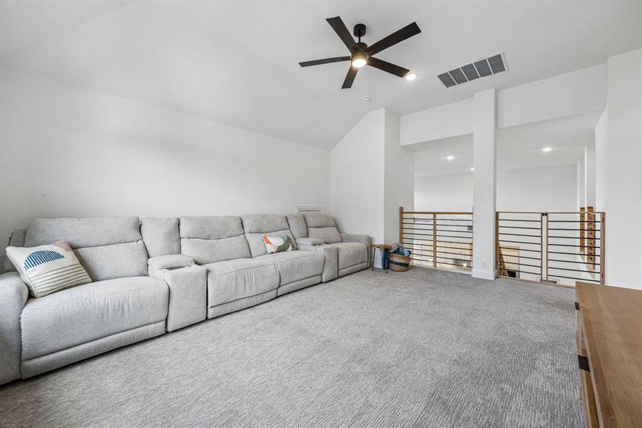 Furnished interior view inside a new home in , Prosper (Image 28).