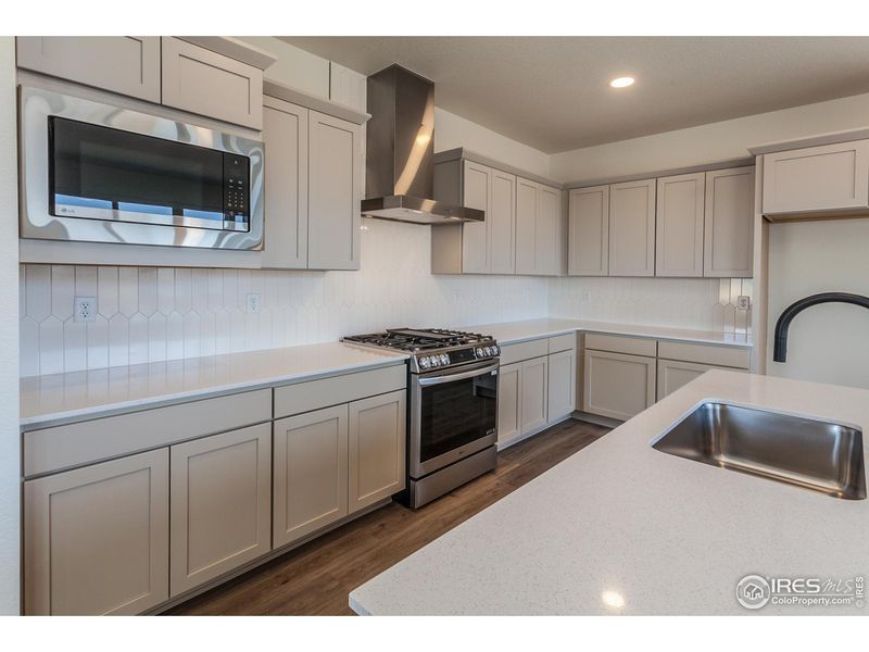 Furnished interior view inside a new home in , Timnath (Image 9).