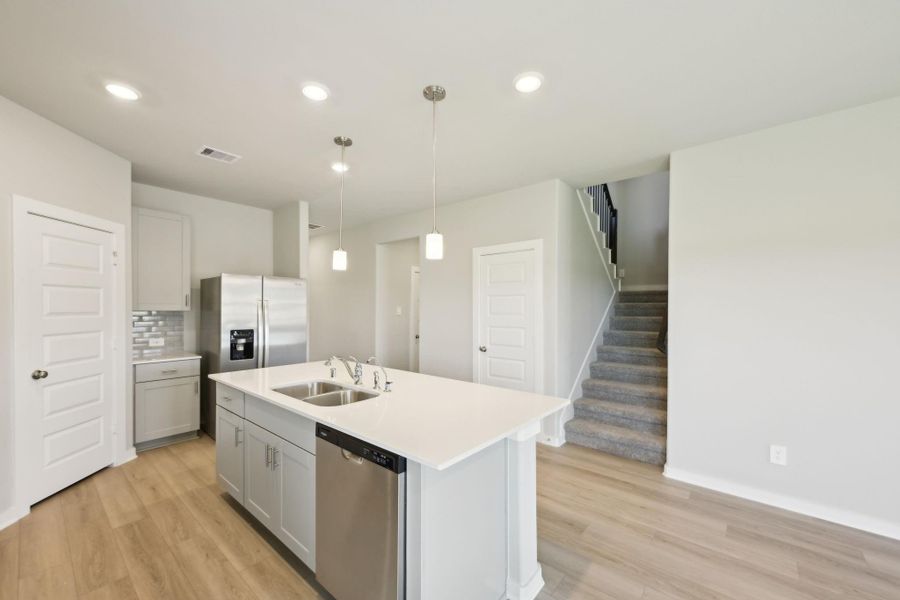 Photo is not of the actual home but is an inspirational photo of builder’s model home and may depict options, furnishings, and/or decorator features that are not included.