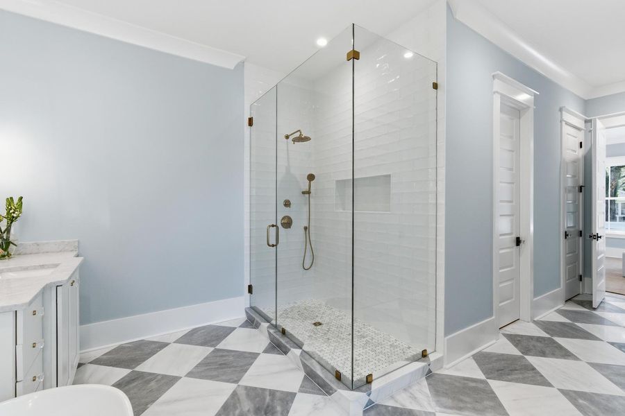 Furnished interior view inside a new home in , Mount Pleasant (Image 13).