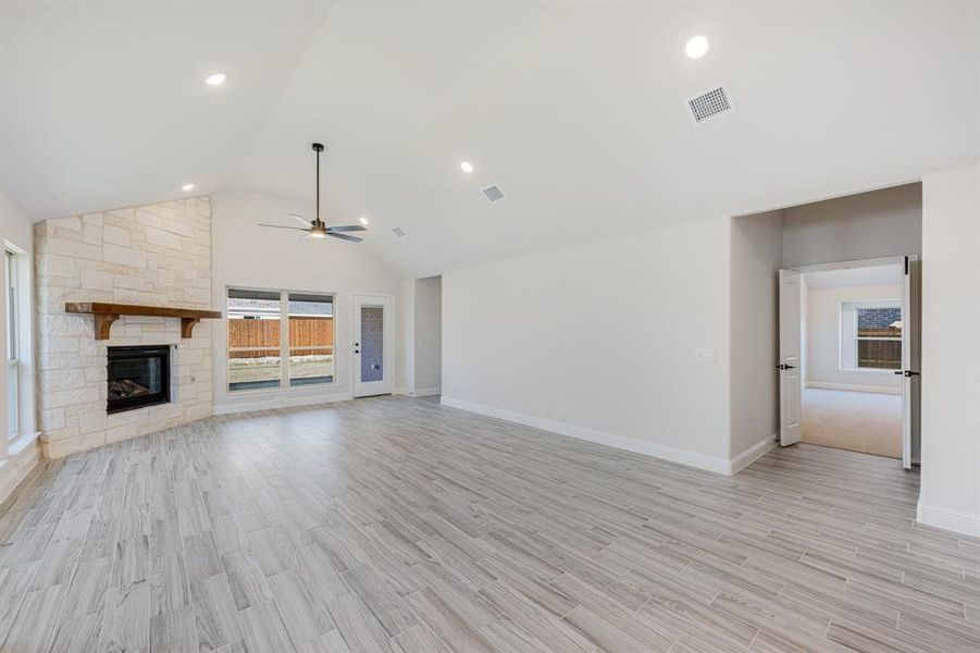 Spacious, unfurnished interior of a new home in Addison Hills Classic 60s, Cedar Hill (Image 27).