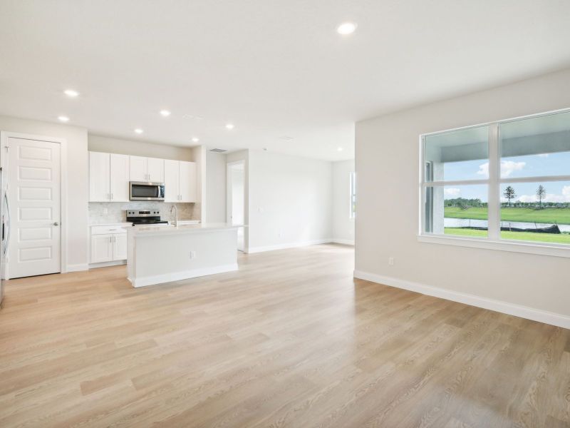 Great Room in the Bergamo floorplan at 11306 NW Firefly Court