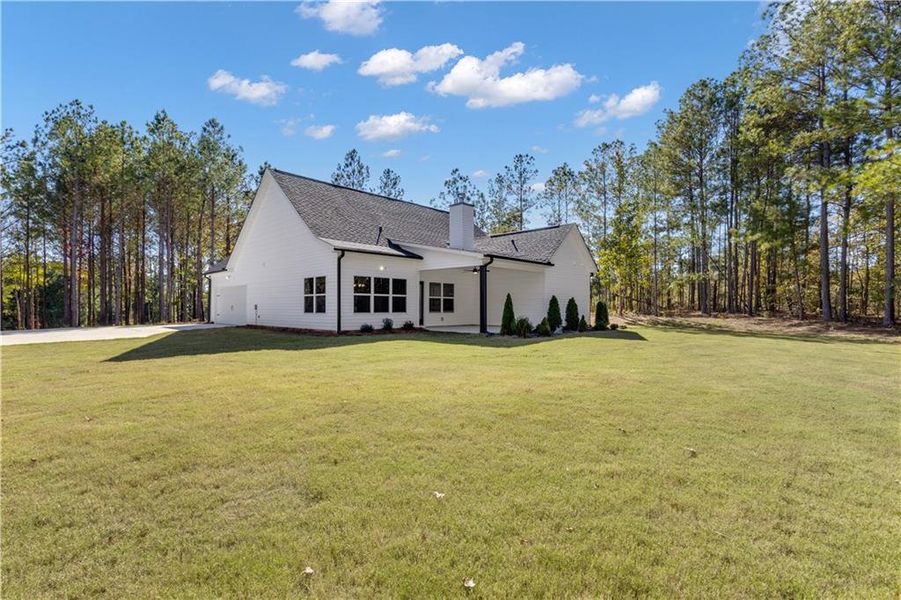 Exterior details and patio area of a home in , Greenville (Image 21). Exterior details and patio area of a home in , Greenville (Image 21).