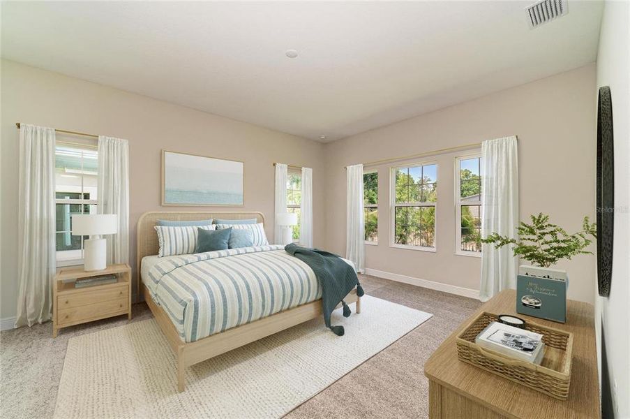 Furnished interior view inside a new home in Crestwood Estates, Valrico (Image 13).